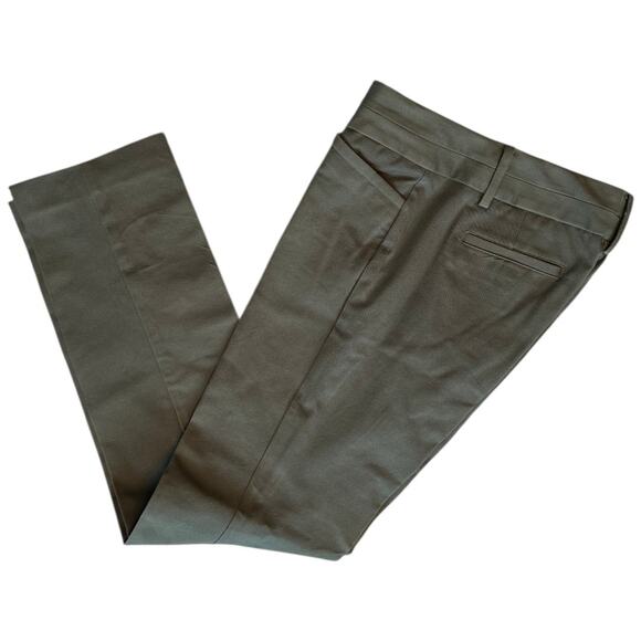 Perfect Condition Talbots Newport Pant Olive Green Size 4 - Picture 2 of 13
